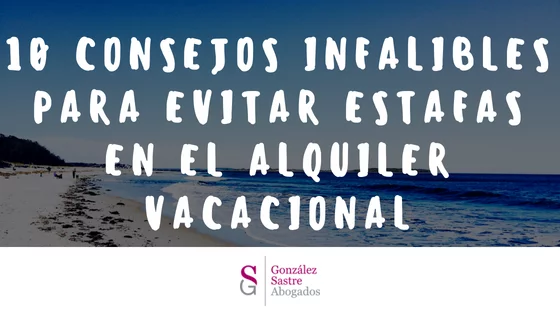 evitar estafas en el alquiler vacacional